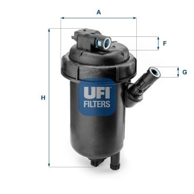 Паливний фільтр UFI 5512000 - zapix