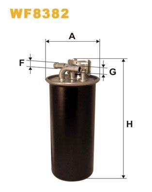 Паливний фільтр WIX FILTERS WF8382 - zapix