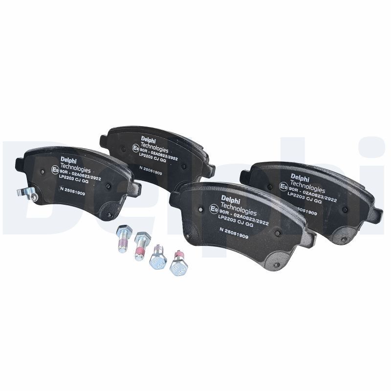 Гальмівні колодки дискові DELPHI LP2203 - zapix