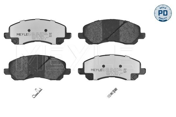 Гальмівні колодки дискові MEYLE 0252358416PD - zapix
