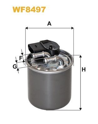 Паливний фільтр WIX FILTERS WF8497