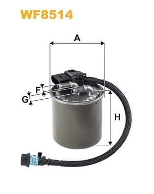 Паливний фільтр WIX FILTERS WF8514