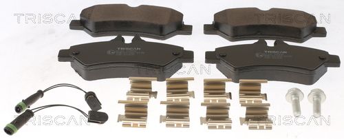 Гальмівні колодки дискові TRISCAN 811010558 - zapix