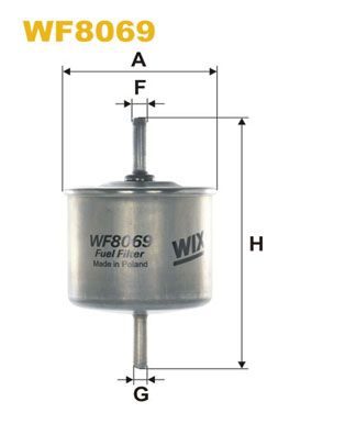 Паливний фільтр WIX FILTERS WF8069