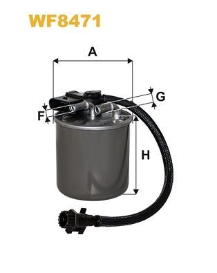 Паливний фільтр WIX FILTERS WF8471