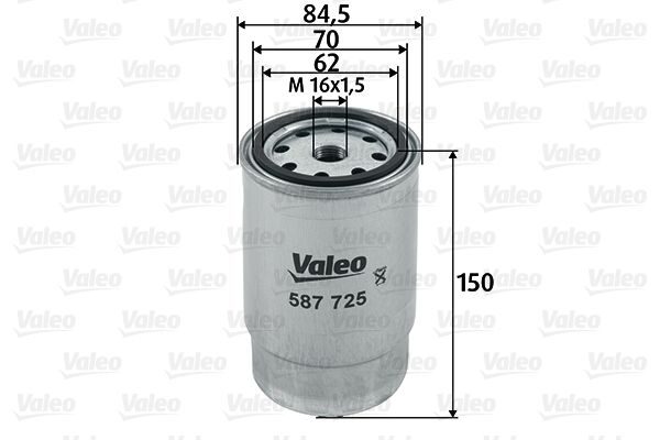 Паливний фільтр VALEO 587725