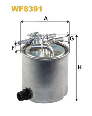 Паливний фільтр WIX FILTERS WF8391
