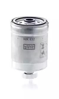 Паливний фільтр MANN-FILTER WK832 - zapix