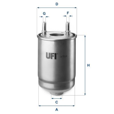 Паливний фільтр UFI 2418600 - zapix