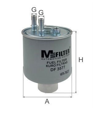 Паливний фільтр MFILTER DF3577 - zapix