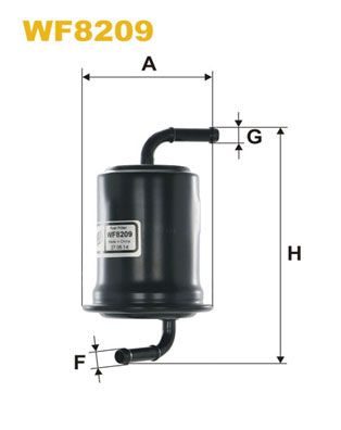 Паливний фільтр WIX FILTERS WF8209 - zapix