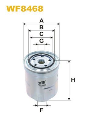 Топливный фильтр WIX FILTERS WF8468