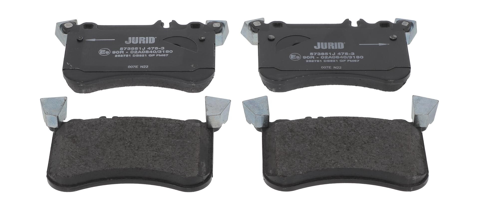 Гальмівні колодки дискові JURID 573851J - zapix