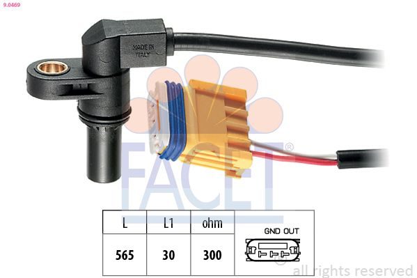 Датчик положення розподільного вала FACET 90469 - zapix