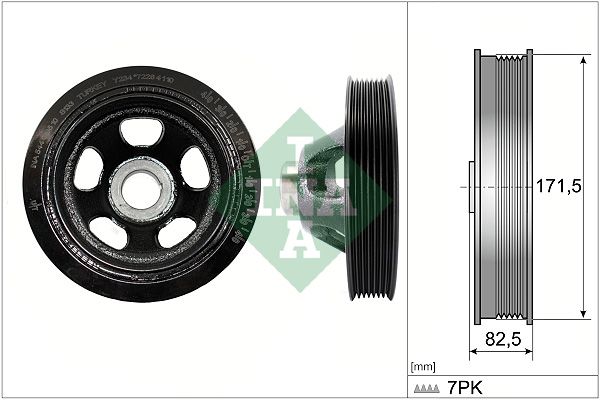 Шків колінвалу SCHAEFFLER INA 544019510 - zapix