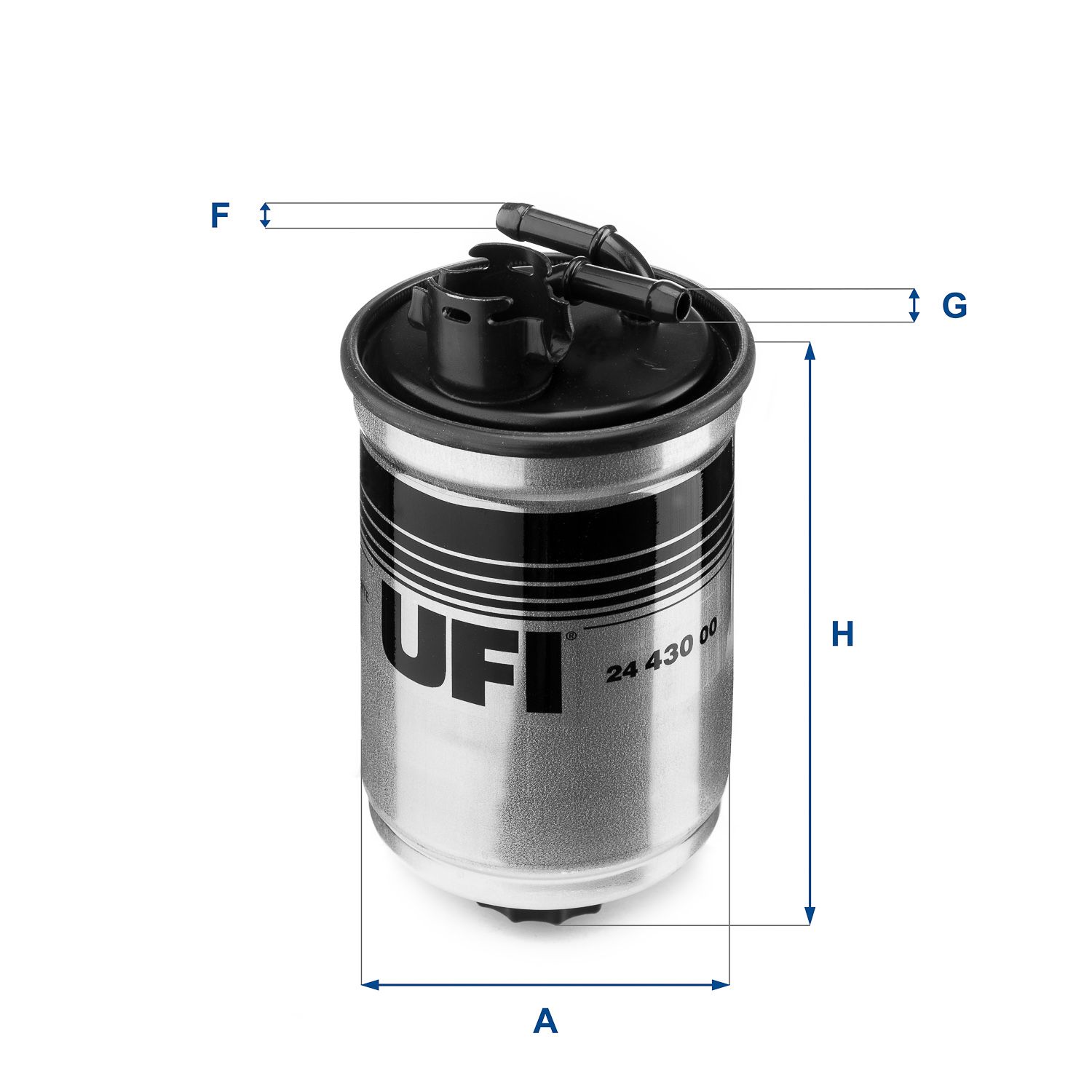 Паливний фільтр UFI 2443000 - zapix