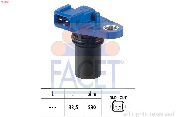 Датчик положення розподільного вала FACET 90302 - zapix