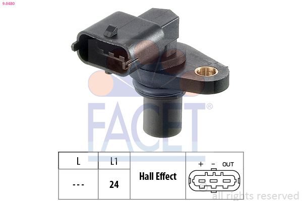 Датчик положення розподільного вала FACET 90480 - zapix