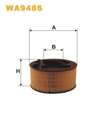 Повітряний фільтр WIX FILTERS WA9486 - zapix