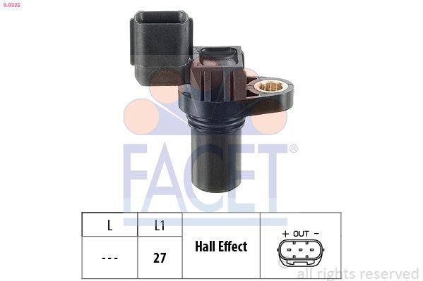 Датчик положення розподільного вала FACET 90335 - zapix