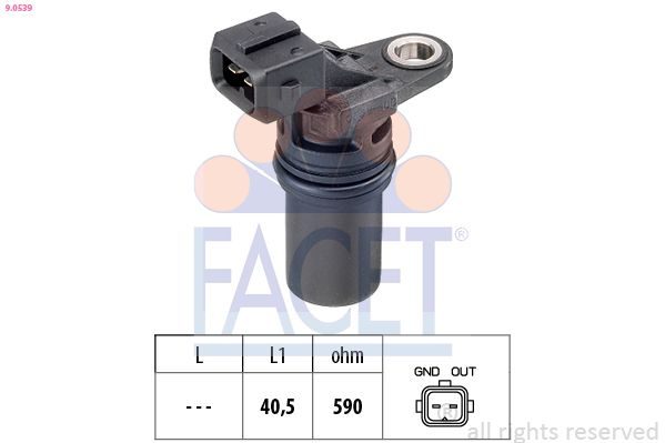 Датчик положення розподільного вала FACET 90539 - zapix