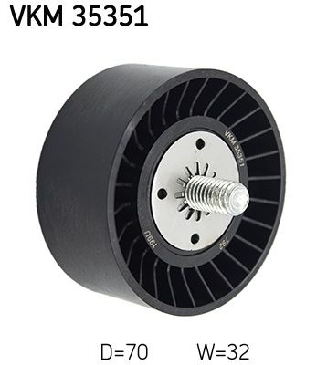 Обвідний ролик ременя приводного SKF VKM35351 - zapix