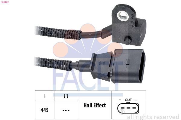 Датчик положення розподільного вала FACET 90422 - zapix