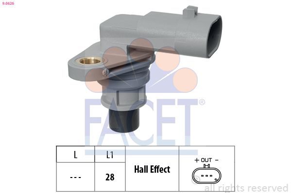 Датчик положення розподільного вала FACET 90626 - zapix
