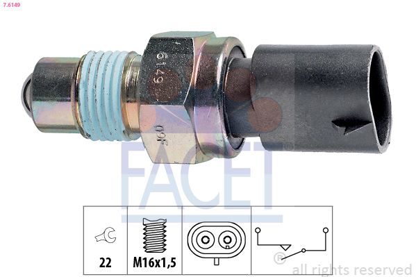Датчик заднього ходу FACET 76149 - zapix