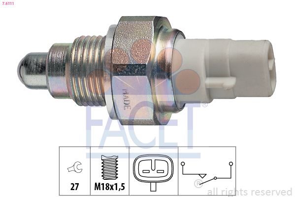 Датчик заднього ходу FACET 76111 - zapix
