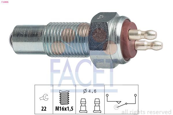 Датчик заднього ходу FACET 76006 - zapix