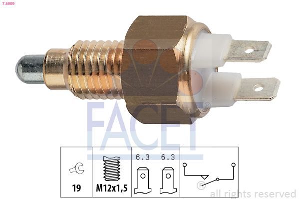 Датчик заднього ходу FACET 76009 - zapix
