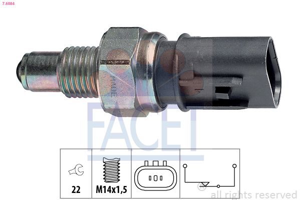 Датчик заднього ходу FACET 76084 - zapix