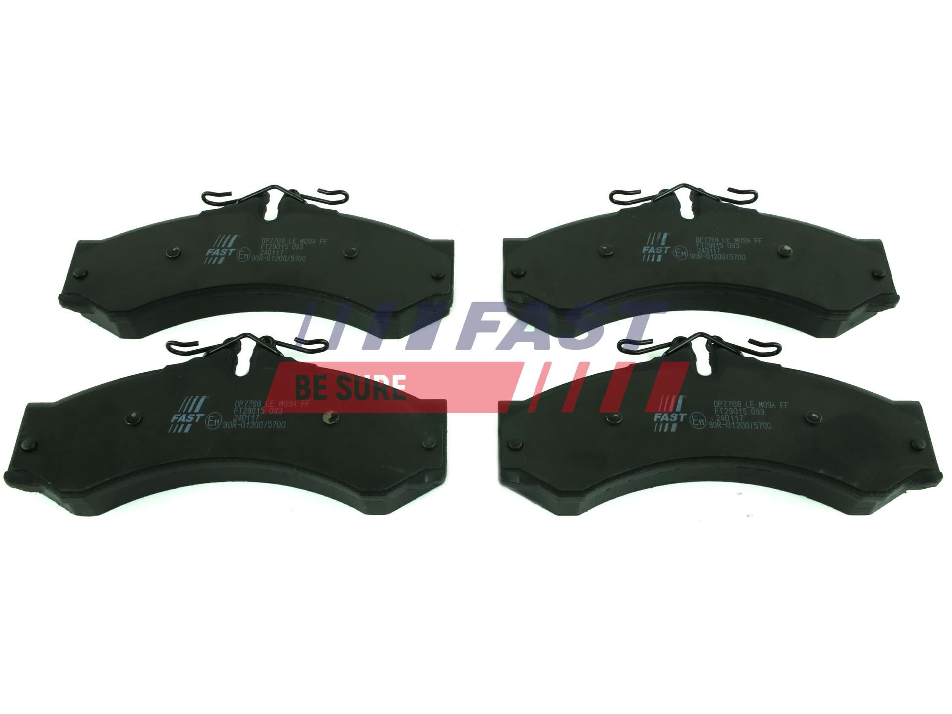 Гальмівні колодки дискові FAST FT29015 - zapix