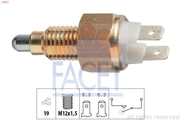 Датчик заднього ходу FACET 76011 - zapix