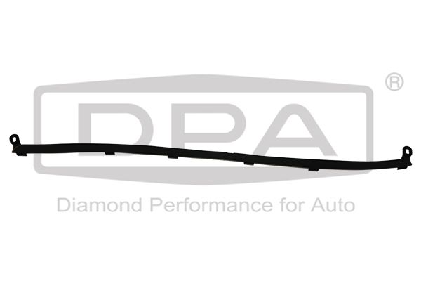 Спойлер бампера DPA 88070039502 - zapix