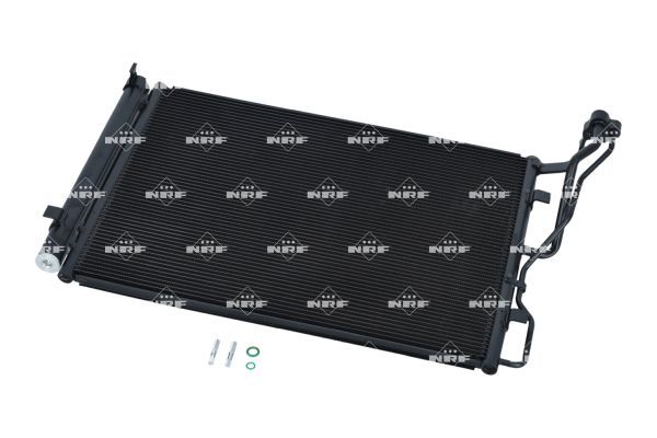 Радіатор кондиціонера NRF 350437 - zapix