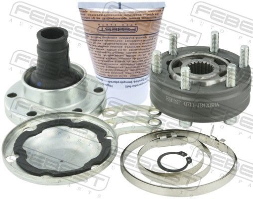 Еластична муфта карданного валу FEBEST 0711JB420SHA - zapix