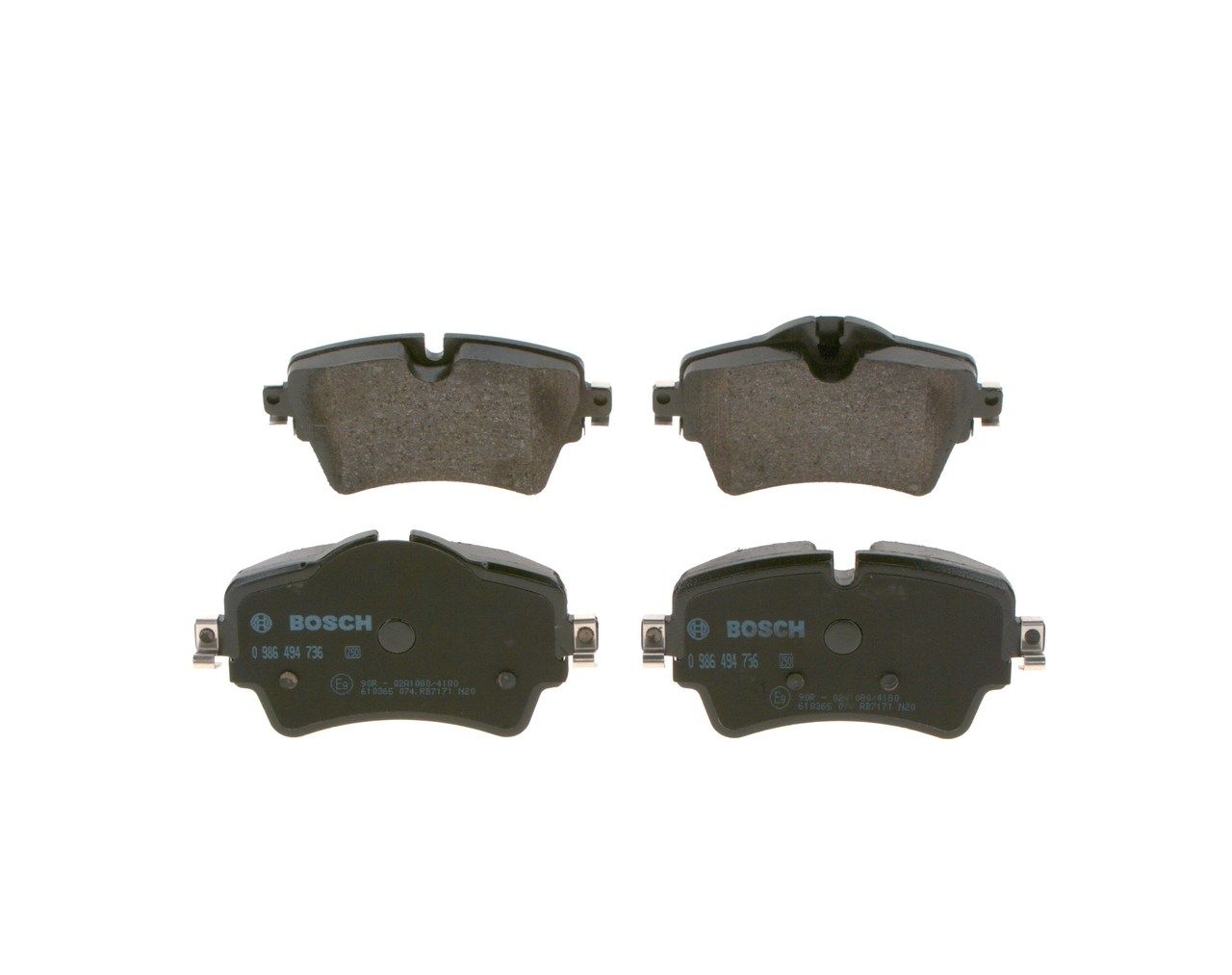 Гальмівні колодки дискові BOSCH 0986494736 - zapix