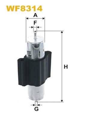Паливний фільтр WIX FILTERS WF8314 - zapix