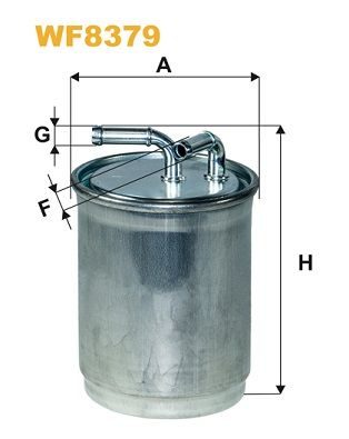 Паливний фільтр WIX FILTERS WF8379