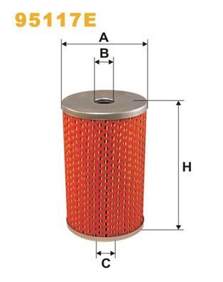 Паливний фільтр WIX FILTERS 95117E - zapix
