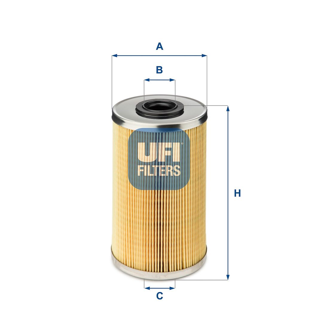 Паливний фільтр UFI 2669400 - zapix