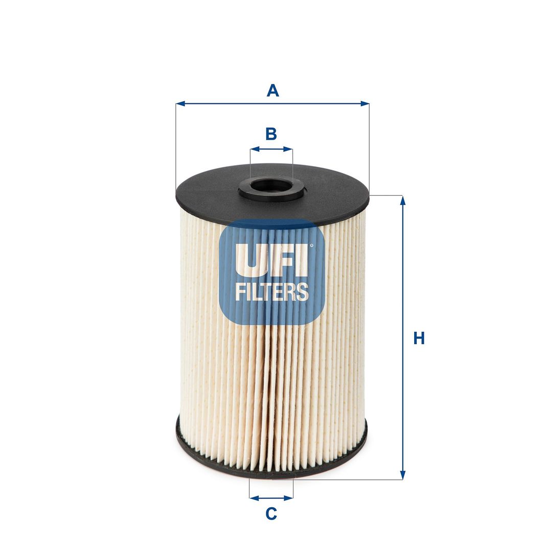 Паливний фільтр UFI 2602100 - zapix
