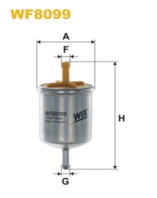 Паливний фільтр WIX FILTERS WF8099