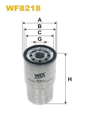 Паливний фільтр WIX FILTERS WF8218