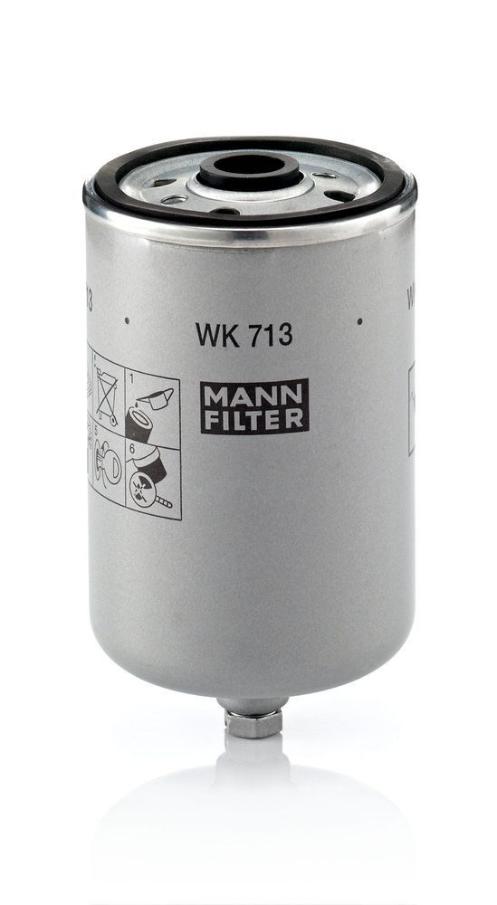 Паливний фільтр MANN-FILTER WK713 - zapix