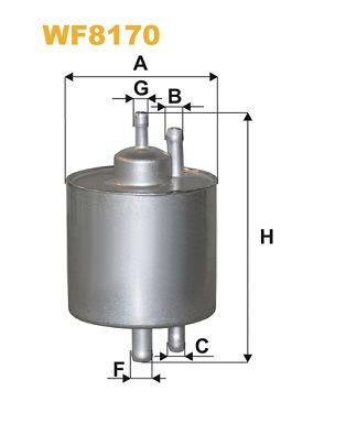 Паливний фільтр WIX FILTERS WF8170
