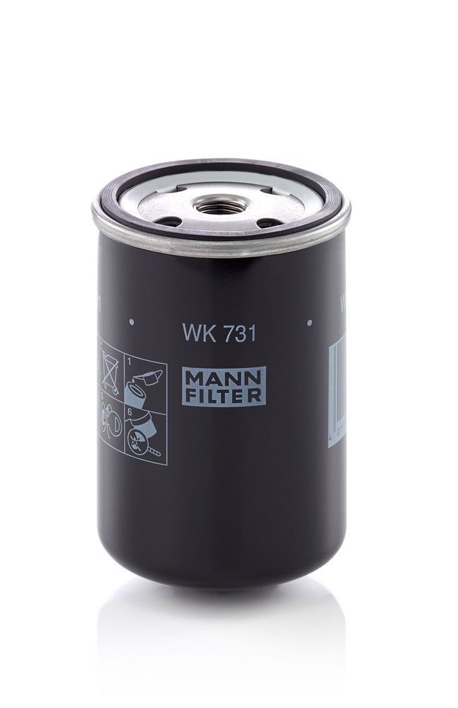 Паливний фільтр MANN-FILTER WK731 - zapix