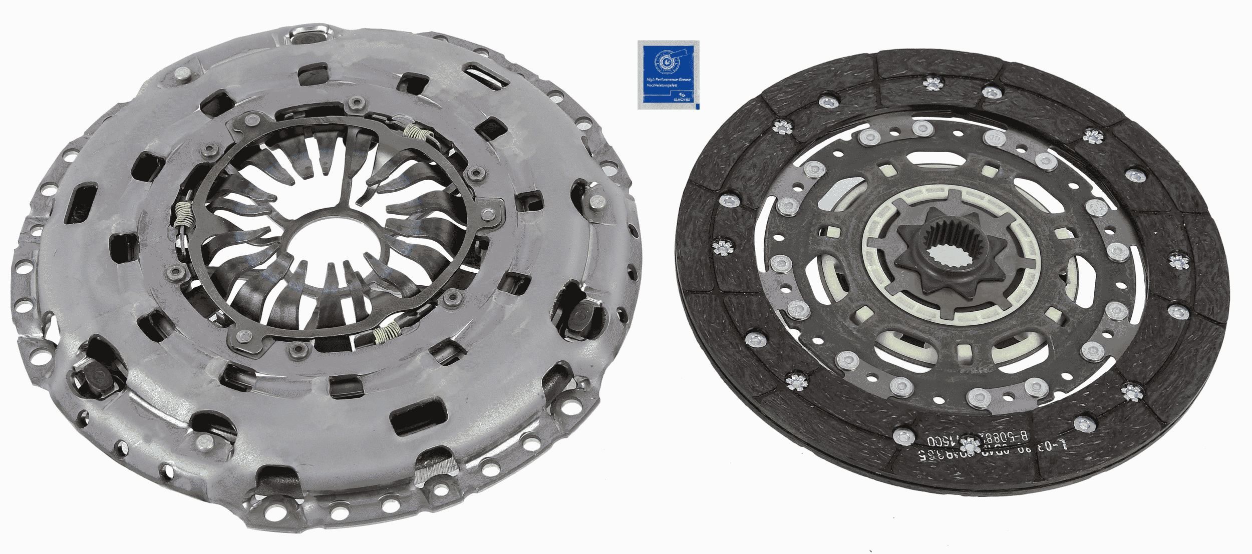 Комплект зчеплення SACHS 3000951141 - zapix